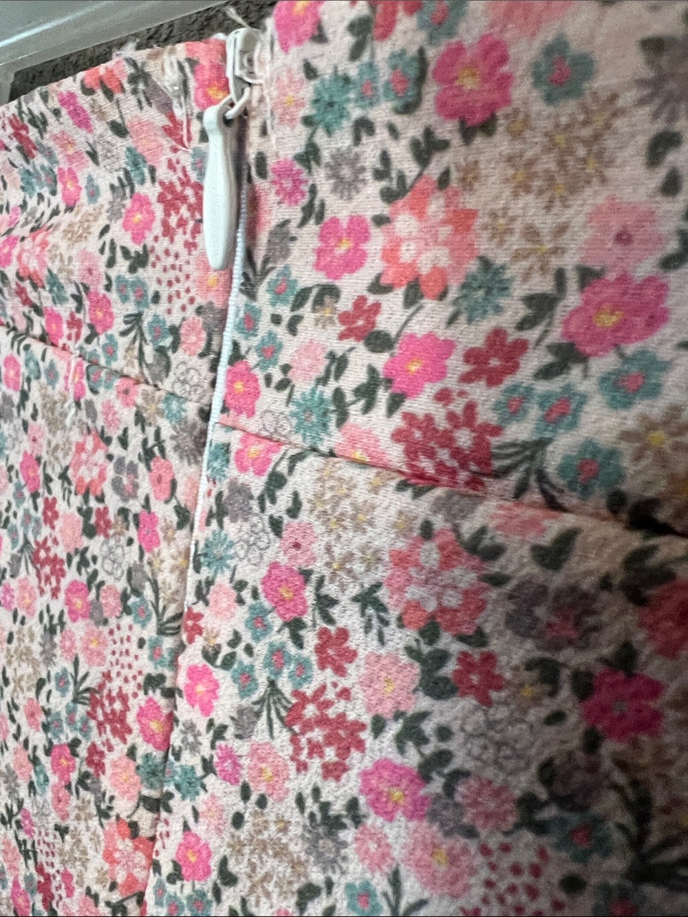 PrettyLittleThing Pink Floral Ruffle Mini Skirt - Picture 9 of 14